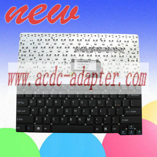Genuine NEW SONY VAIO VPC-CW VPC CW VPC-CW190X US keyboard Black